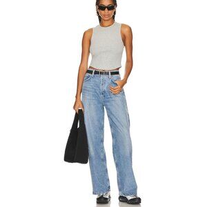 AGOLDE  LOW SLUNG BAGGY IN LIBERTINE SIZE 27